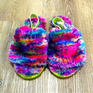 UGG Fluff Yeah Kids Slippers - Sz 11 - Pixelate